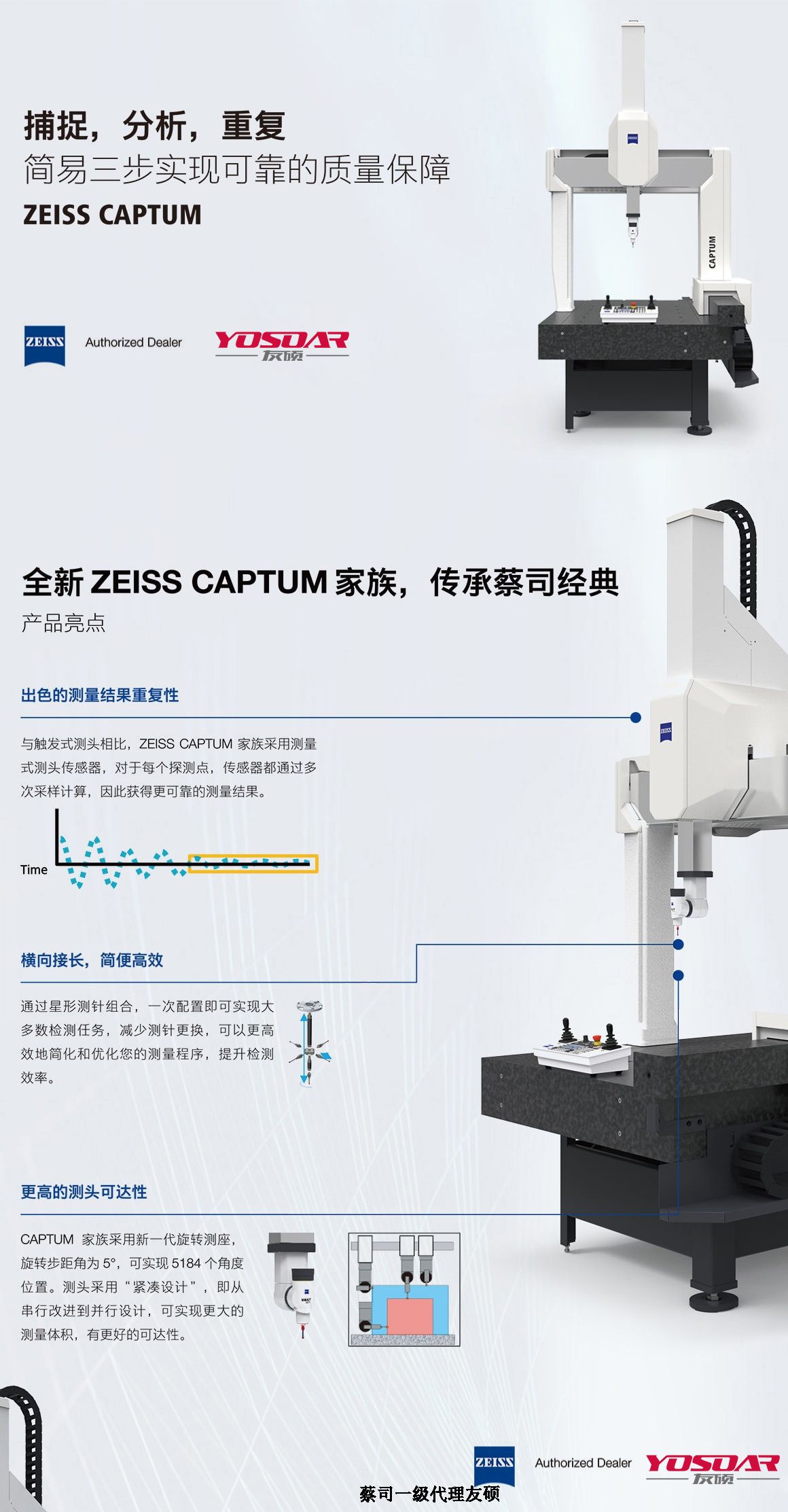 昌都蔡司三坐标CAPTUM