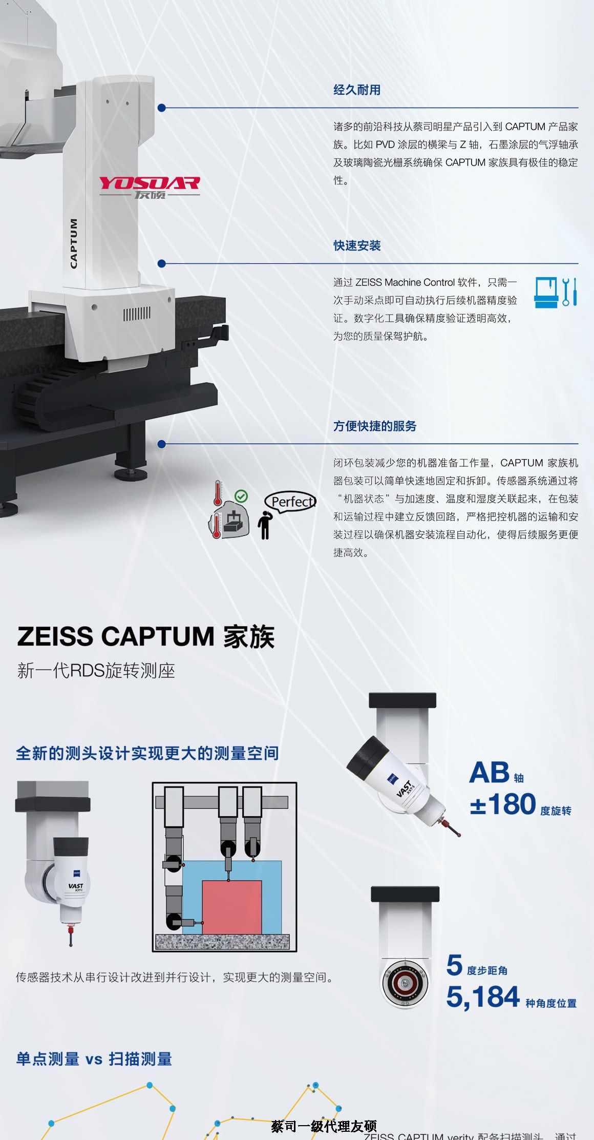 昌都蔡司三坐标CAPTUM